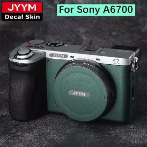 소니 A6700 알파 6700용 카메라 스티커 데칼 스킨 비닐 랩 필름 보호 코트 ILCE-6700 ILCE6700