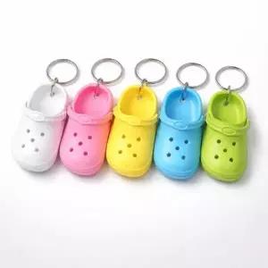 미니 슬리퍼 키링 귀여운 클로그 키홀더 가방참 장식