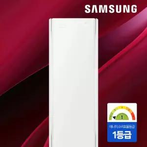 삼성 1등급 비스포크 무풍 청정 콤보 갤러리 프로 19평형 스탠드 에어컨 AF90H19D38WS실외기포함