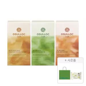 오설록 밀크티 3종 30입 (삼다연 오리지널 + 제주말차 + 얼그레이)+증정(쇼핑백, 웨하스)