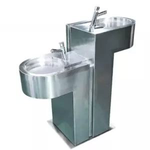 야외 급수기 음수대 학교 축사 워터탱크 식수대 펫 그레이 스테인리스 캠핑장