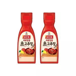 해찬들 새콤달콤 초고추장 300g(튜브형) x2개