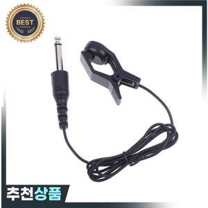 유니버설 기타 어쿠스틱 픽업 클립온 콘택트 마이크 피에조 바이올린 밴조 만돌린 우쿨렐레 악기용