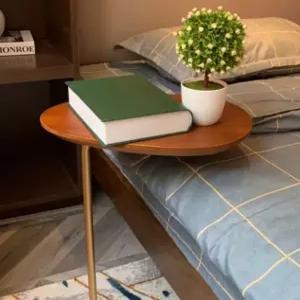 이동식 침대 테이블 미니 소파 보조 책상 탁자 높이조절