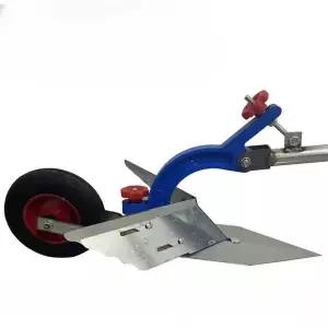 수동쟁기 도랑파기 기계 경작기 고랑 호미 바퀴달린