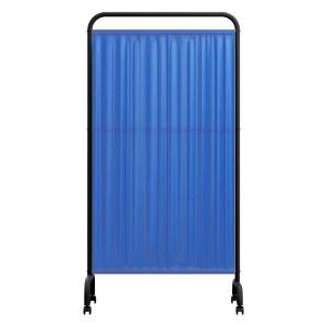 이동식 병원가림막 1단 요양원 두꺼운 블루 보건소 가리개 3겹 인테리어파티션 흰색