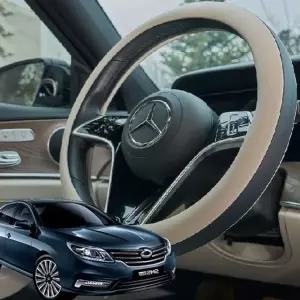 SM5노바 팔쿠션 목쿠션 핸들커버 가죽 자동차핸들커버