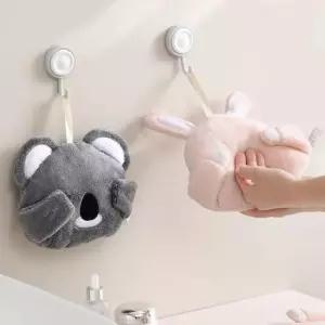 [반려] 장만 주방 핸드타올 욕실걸이 손타월 주방수건 코알라 토끼타올