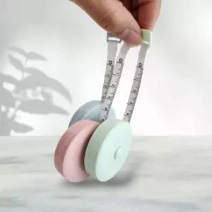 컬러 미니 줄자 원터치 피팅 의류 1.5M 미니줄자 줄자 원터치줄자 센치줄자