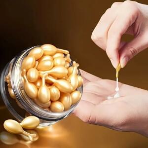 호환상품 90캡슐 - 태반 및 히알루론산 에센스 캡슐 피부에 깊은 영양과 수분을 공급하여 젊어 보이는 피부