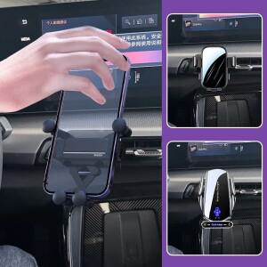 호환 BMW X2 2024 차량용 핸드폰 거치대  자동차 액세서리  내비게이션 브래킷  휴대폰 마운트