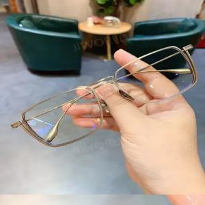 일본Ti 프리미엄 안경테 신상품 남녀공용 빅사이즈 비즈니스 티타늄 초경량 빈티지 복고풍