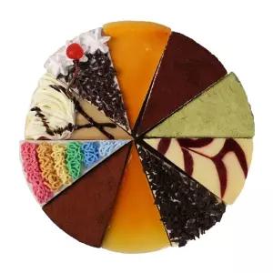 프리미엄 조각케이크 모형 디스플레이 모조 소품 진열 페이크 초콜릿 조각케익 인테리어 소형