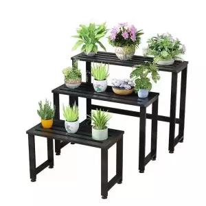 화분 선반 빈티지 걸이대 진열대 베란다 이동식 화분선반