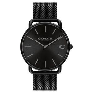 [COACH] 손목시계 맨즈 ELLIOT 블랙 문자판 스테인리스 벨트 14602720[정규품]