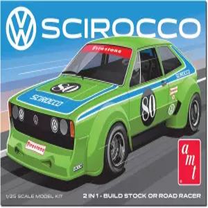 AMT 폭스바겐 시로코 T/A 챔프 모델 키트 1 25 스케일 - 빌드 스톡 또는 레이스 버전 페인트 및 필요