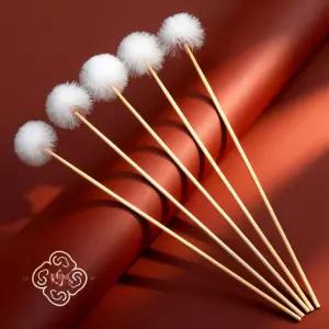 꽃가루 수동 스틱 인공 수분기 수분용 붓 과수 인공수분 도구 사과 배 복숭아 화분