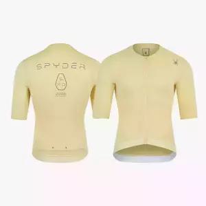 스파이더 남성 사이클 더턴 그래픽 반팔 저지 SPJPCNFT504MYEL SPJPCNFT504MYEL-JJ