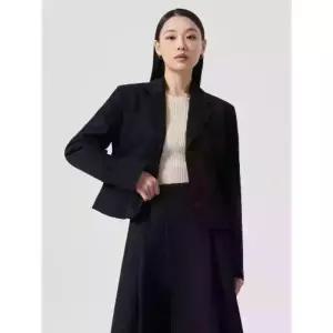 [매장정품] 8SECONDS 에잇세컨즈 셋업 숏 자켓재킷 네이비 (324311EY3R)