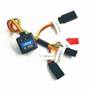 EDF JET 고정 날개 헬리콥터 비행기 RC 장난감 부품 용 ASSAN AG61 자이로 스코프 1pcs