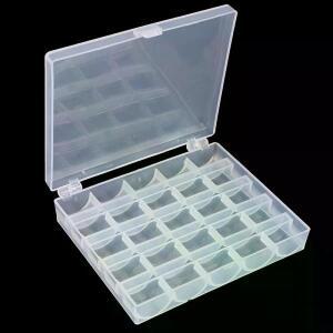 25/36 스풀 보빈 재봉틀 빈 케이스 정리함 보관함