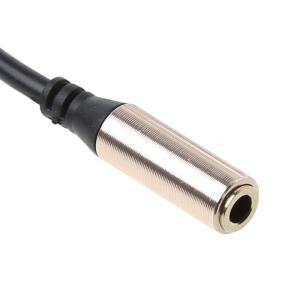 1M 3.5MM 잭 90 도 직각 수-암 오디오 스테레오 Aux 케이블 코드