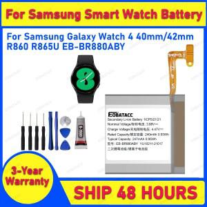 2025 년 EOBATACC  호환 갤럭시 호환 스마트 워치 4 42mm +  도구 용 100% 새 247mAh EB-BR880ABY 교체 배