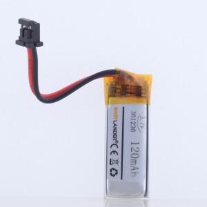 301230 리튬 폴리머 이온 충전식 배터리 셀 Mp3 MP4 MP5 GPS PSP 모바일 블루투스용 3.7V 110mAh 5PCs/로트