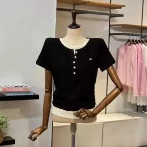 [대구백화점][반에이크]배색 레이어드 반팔 티셔츠(VB65KTM319Z)