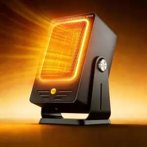 실내용 버밍겟 스페이스 히터 2초 고속 난방 기능을 갖춘 데스크탑 소형 PTC 팁 오버 및 과열 방지 60 조절