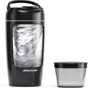 프로체인 전기 단백질 셰이커 병 쉐이크용 컵 스포츠 영양용 휴대용 믹서 BPA 프리 트리탄 22온스