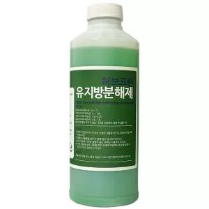 허브 배관 세척제 배수구 찌꺼기 기름때 제거제 1L/제거/세척/배수관/막힘/뚫어뻥/강력/유분/분해제/세정제