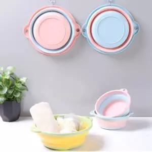 세숫대야 접이식 폴딩 빨래 세수 대야 대형블루 세수대야 접이식대야