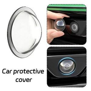 백업 카메라 보호용 자동차 렌즈 커버 지문 방지 방수 쉴드 SUV 트럭 세단용 후방 가드 4PCS