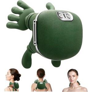 목 마사지기 열이 있는 시아츠 및 허리 4D 반죽 시뮬레이션 인간 손 디자인 전기 심부 조직 어깨를 위한