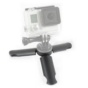 범용 호환 미니 삼각대 테이블 접이식 1/4 나사 스탠드 핸들 그립 마이크로 싱글 카메라 스포츠 고프로 호