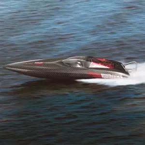 레저 낚시 650MM 50KM/H 브러시리스 RC 스피드보트 - 2.4G 합금강 고속 장난감 한 가지 모델 중
