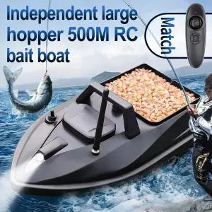생활 수집품 고정 속도 크루즈 원격 제어 미끼 배 1.5KG 적재 가능 야간 조명 RC 낚시 2.4G 방수 500M 네스