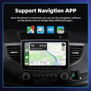 2in1 카플레이 무선 어댑터 미니 박스 안드로이드 호환 오토 동글 폭스바겐 토요타 닛산 혼다 포드 벤츠 차