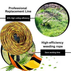 고시인성 나선형 예초기 줄날  나일론 줄 1.6/2/2.4/2.7/3mm 예초기 잔디깎이용 쉽게 추적 가능