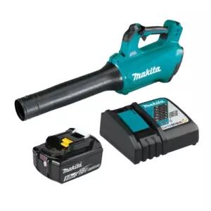 마끼다 18V 충전 무선 송풍기 DUB184 아누스 5.0Ah 배터리 1개 세트 제설 낙엽 노면 청소
