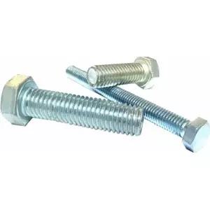 TBZ 인치육각볼트(철_아연도금_1.27x19mm)_1PK(10개)