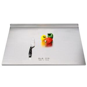 316스테인레스 도마 가정용 밀대 스틸 두께 롤링보드 스텐리스 길이40 향균도마 독일