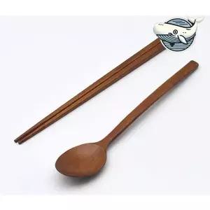 자연친화 나무 수저젓가락 고급스러운 옻칠