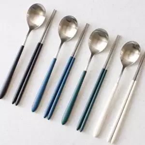 예쁜수저 BV95JJ50 부부 신혼 수저 숟가락 젓가락 집들이 선물