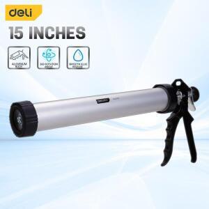 15인치 코킹건 조절식 핸드 방울방지 실란트 실리콘건 그립 포함  코킹 도구