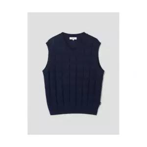 빈폴 그리드 체크 베스트 네이비 (BC5351C03R) BC5351C03R 459806