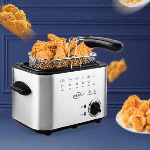 가정용 소형 전기 간편 15L 튀김냄비 튀김기 돈까스 조작 핫도그