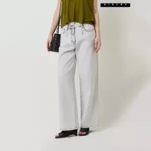 [아울렛] 스노우워싱 와이드 데님 팬츠 SADP47531