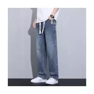 남성 코디룩 일자핏 청바지 남여중학생멋쟁이 주니어 봄여름 얇은 일자바지 인기2